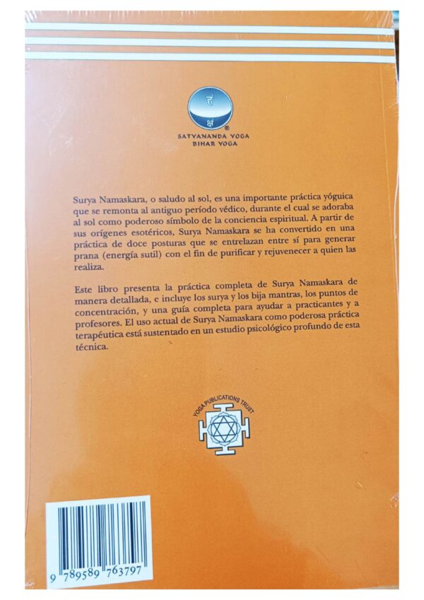 Libro Surya Namaskara escrito por Swami Satyananda Saraswati. - Imagen 2